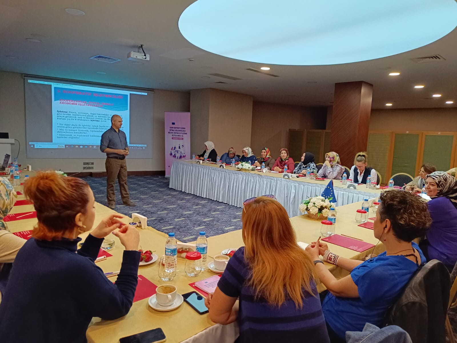 Kadın Kooperatiflerinin Eğitimle Güçlendirilerek Bölgede Üretim Çeşitliliğinin Desteklenmesi Ve Danışmanlık Projesi Kapsamında Yüz Yüze Eğitim